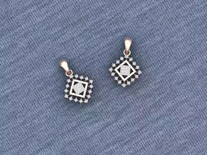 Wedding Engagement pendent 3D print model 3D print model