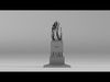 S00013 Nikolai Gogol Monument 3D Printable Model 3D print model_1