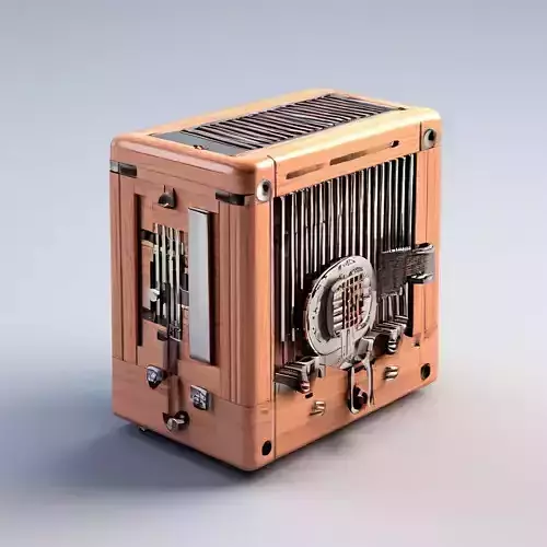 Steampunk Wooden Mechanical Device