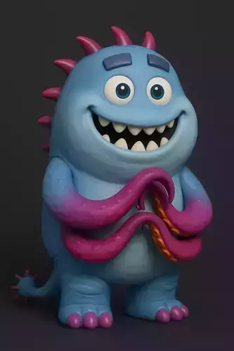 Thaddeus Bile - Monsters Inc 3D print model