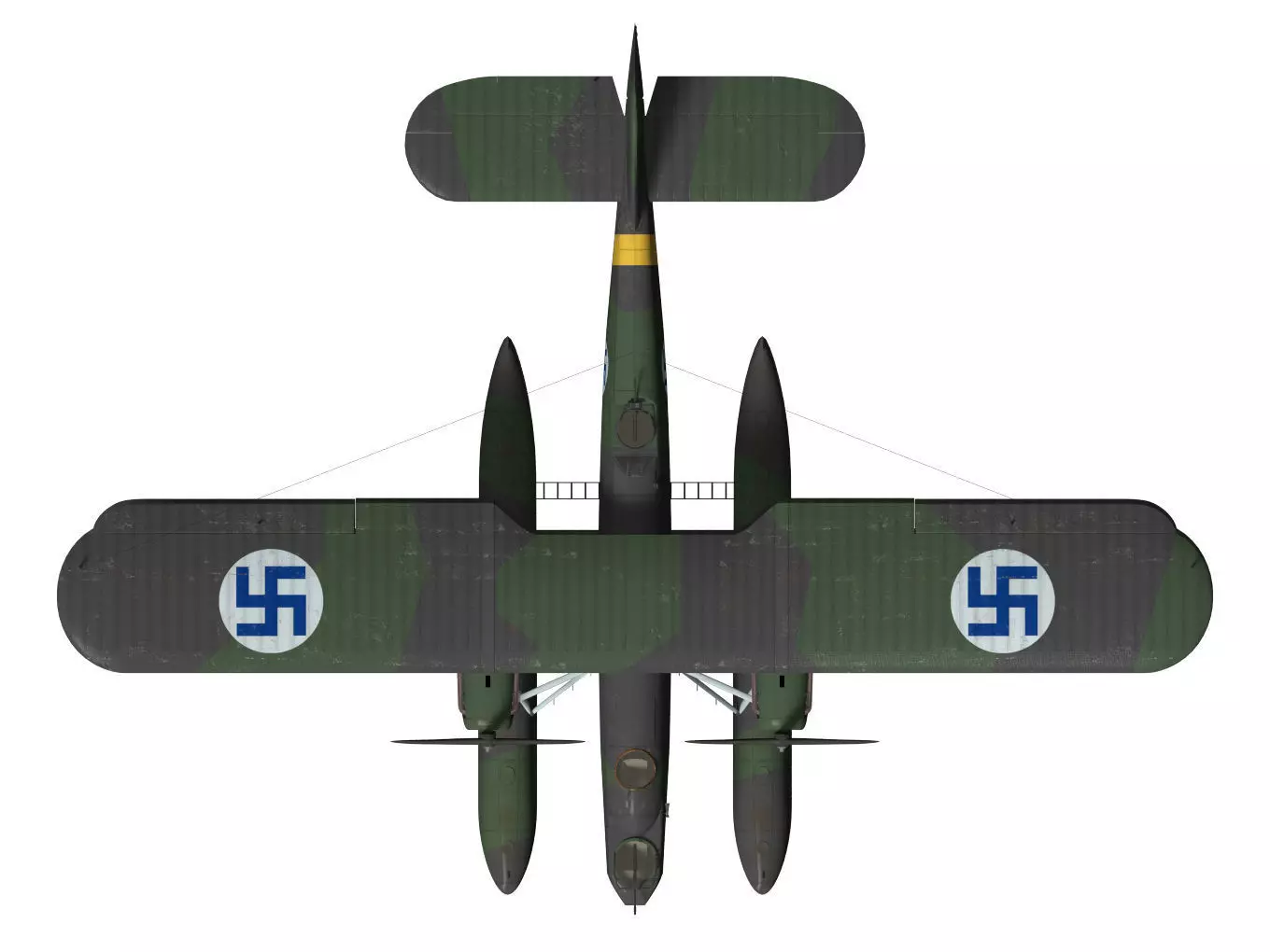 Heinkel He59B 3D model_9
