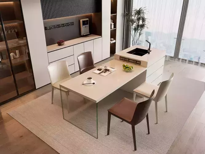 Dining Room 24 3D model