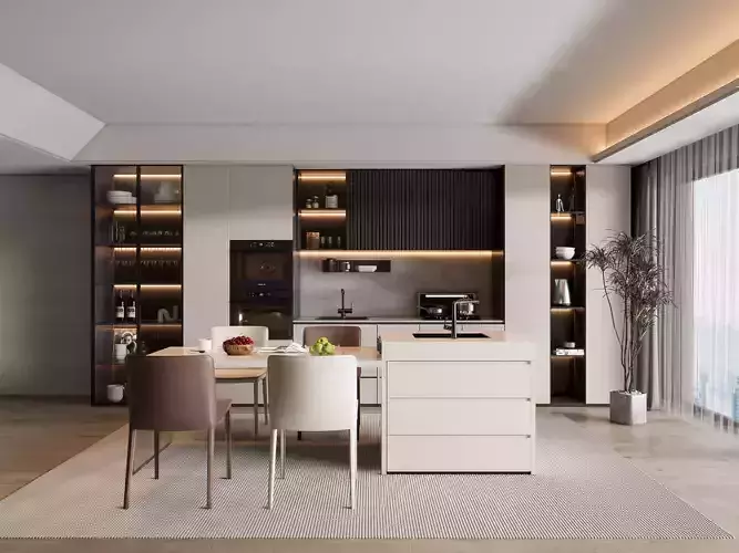 Kitchen  interior  1