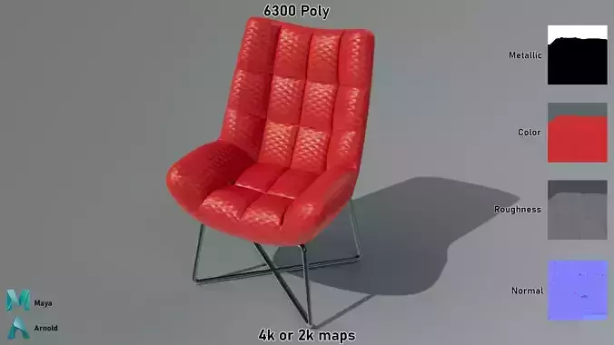 Turfted Plastic Chair