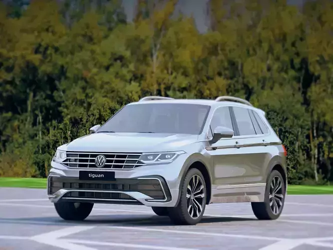 Volkswagen Tiguan  3D model