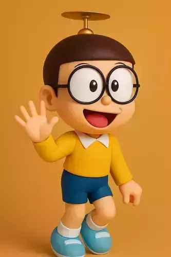 Nobita - Doremon 3D Model