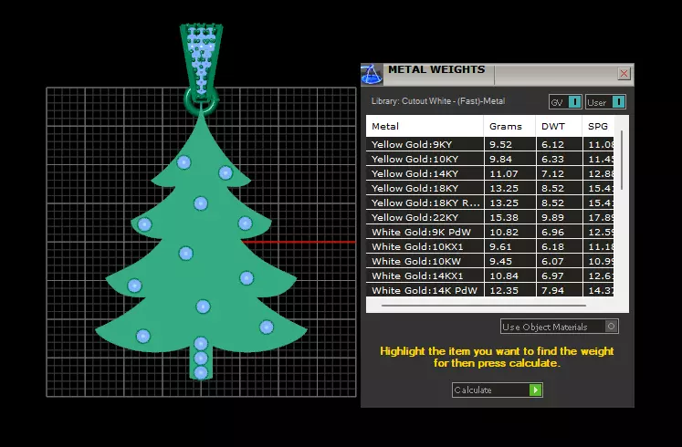 Christmas Pendant 3D printable model 3D print model_8