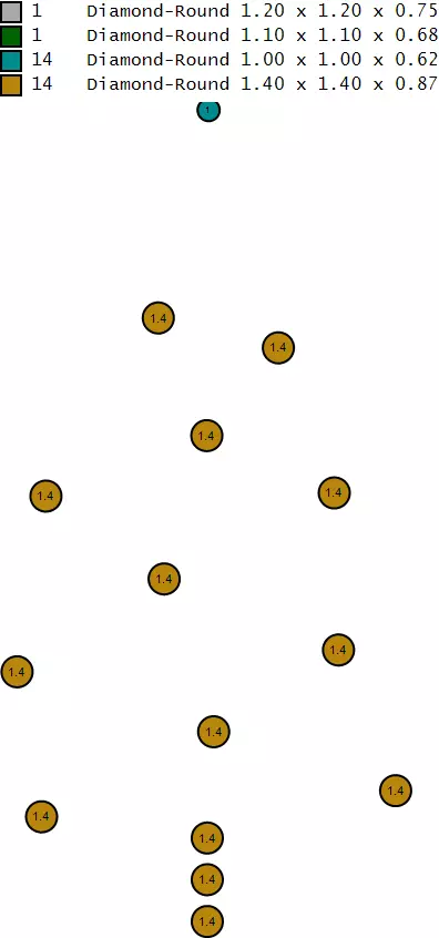 Christmas Pendant 3D printable model 3D print model_5