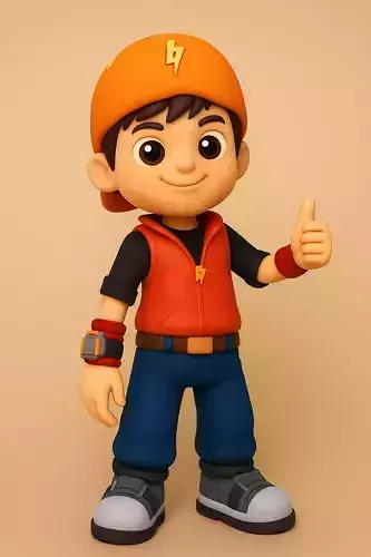 BoBoiBoy 3d Model 3D print model