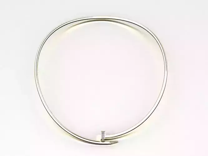 Cartier Juste  un clou Necklace 3D print model