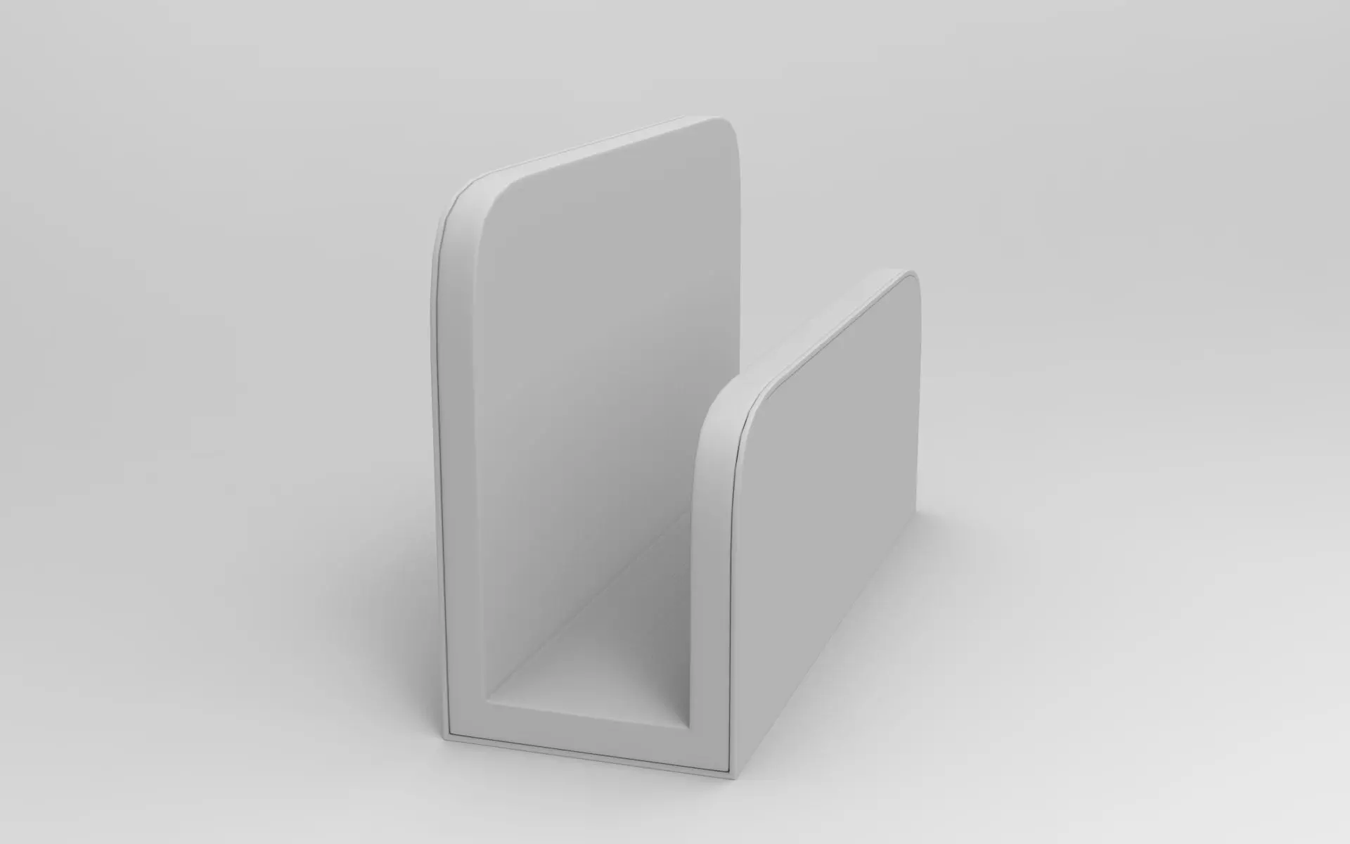 Zumba Card Holder Low-poly 3D model_7