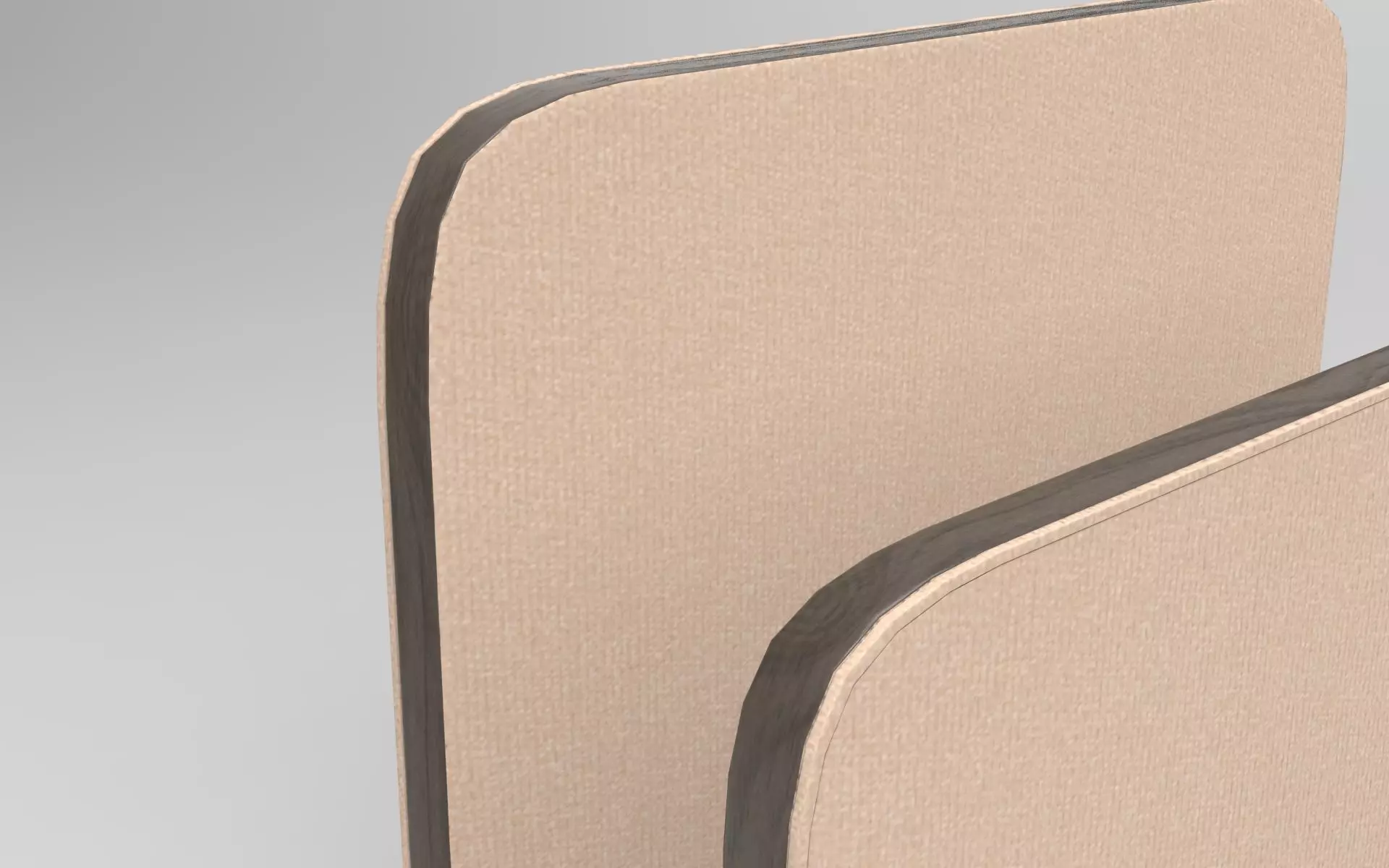 Zumba Card Holder Low-poly 3D model_3