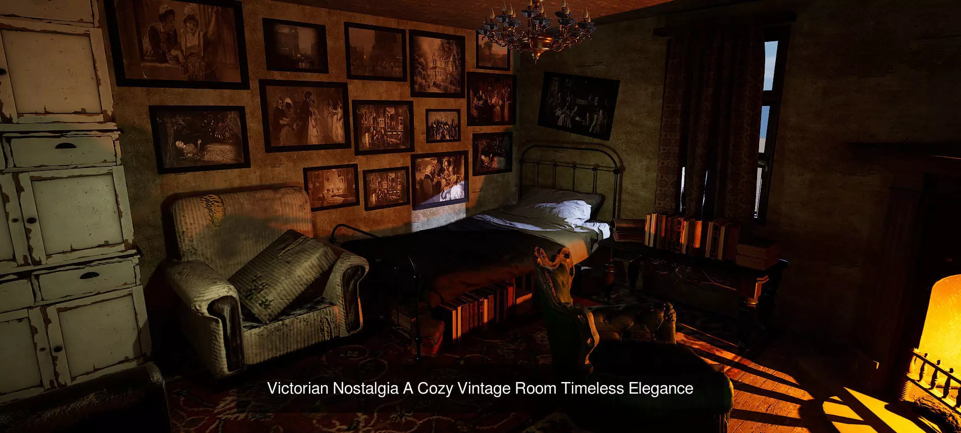 Victorian Interior Rooms Collection _8