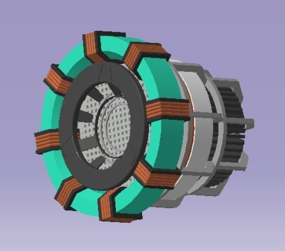 ARC reactor 3D print model
