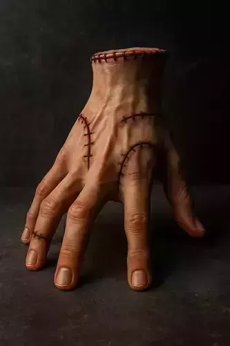 WEDNESDAY The Thing The Hand Addams family 3D print model