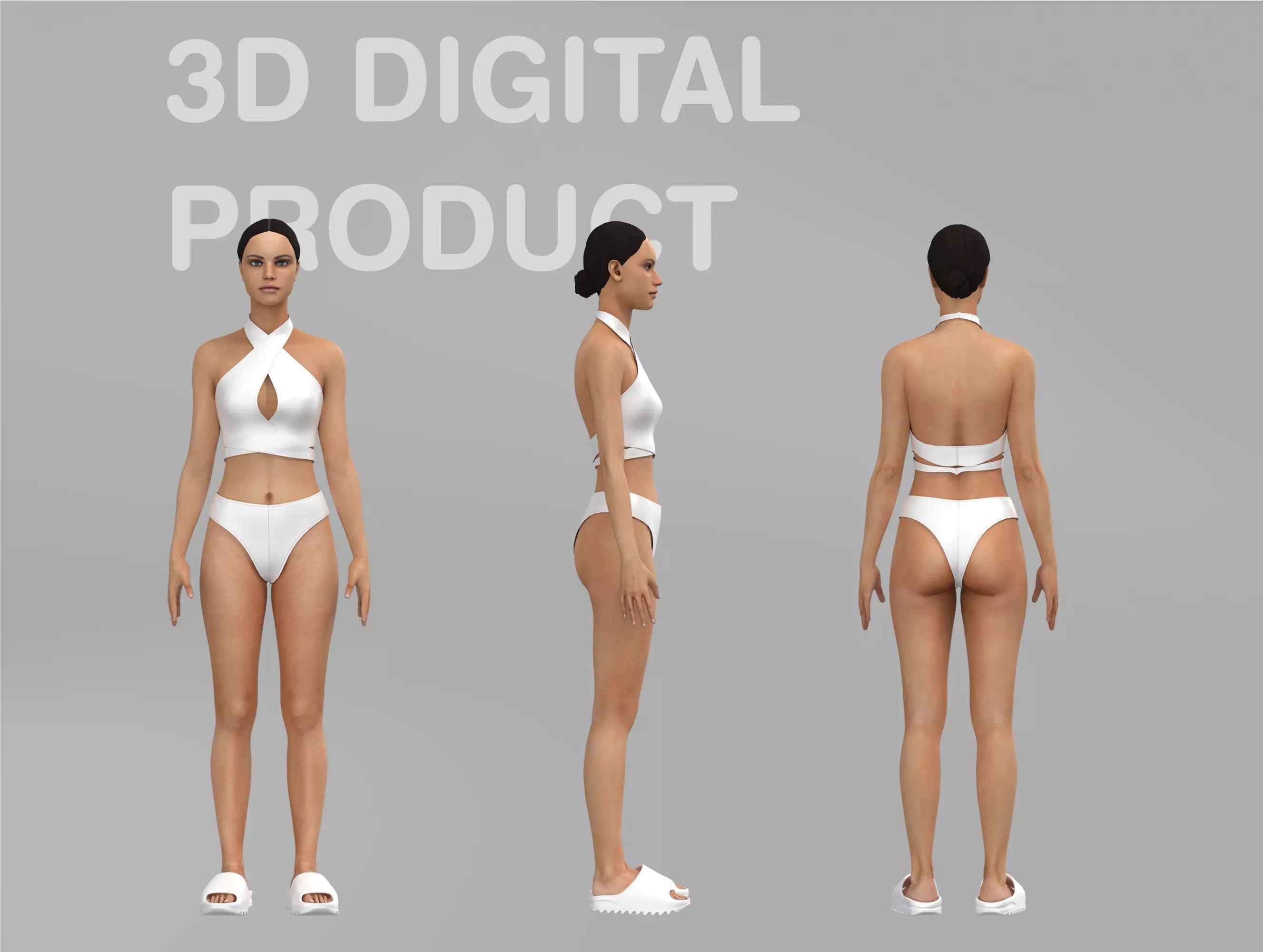 3D Swimsuit Collection 3D model_2