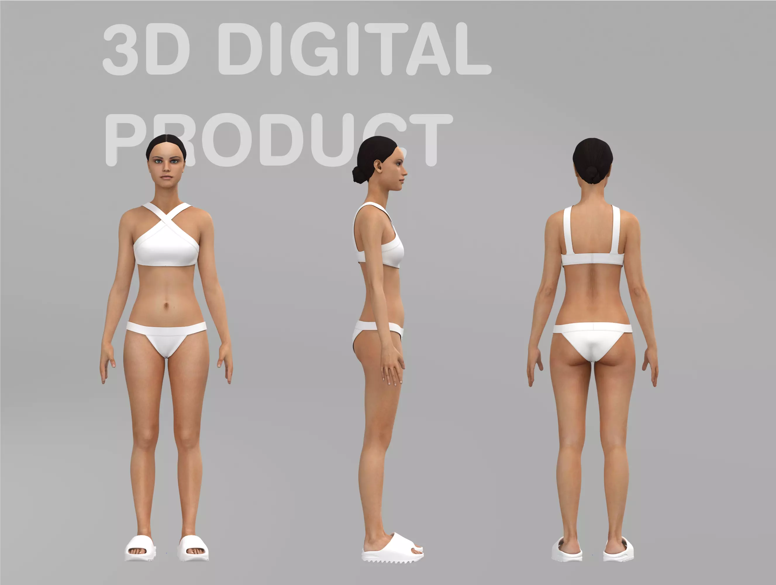 3D Swimsuit Collection 3D model_3
