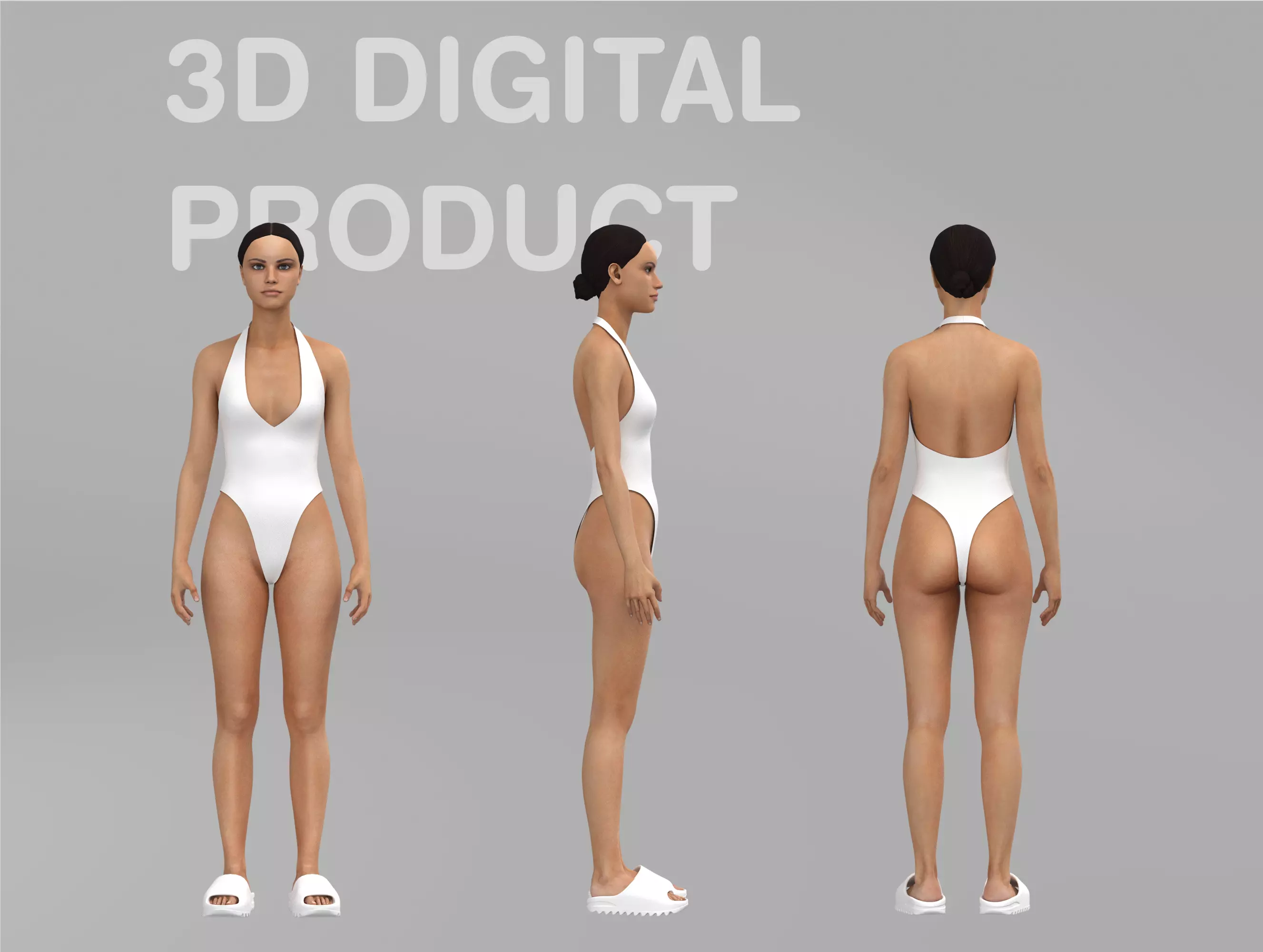3D Swimsuit Collection 3D model_4