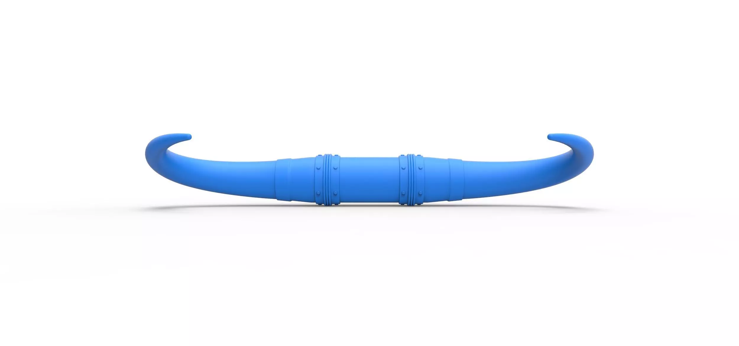 Bull horns for car ot truck Version 4 Scale 1 to 25 3D print model_12