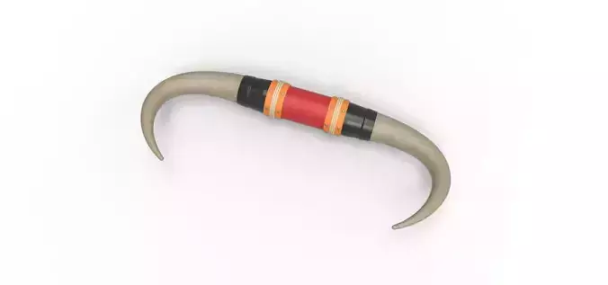 Bull horns for car ot truck Version 4 Scale 1 to 25 3D print model