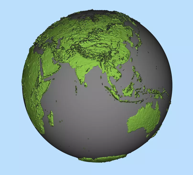 EarthSphere   3D print model_9