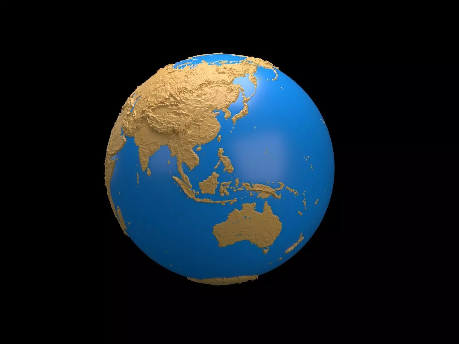 EarthSphere   3D print model_3