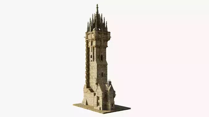Wallace Monument 3D model
