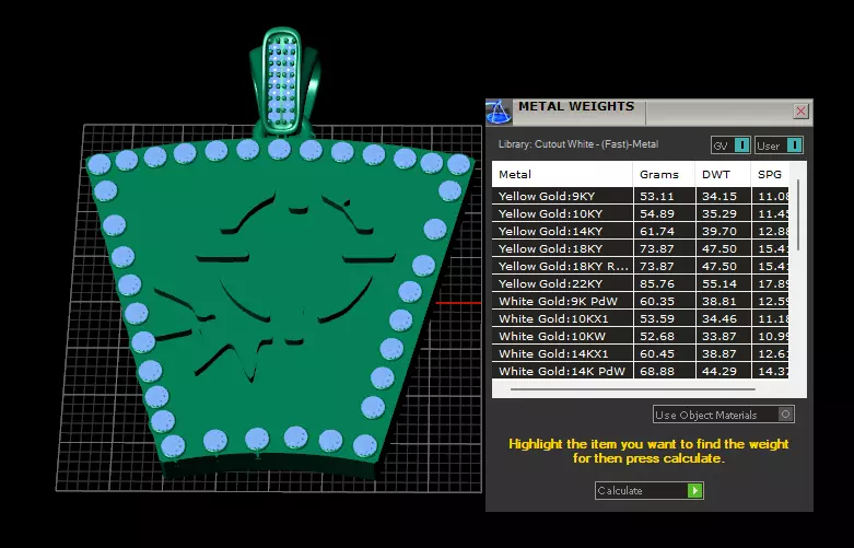 Gear And Star Pendant  3D printable model   3D print model_8