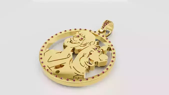 ScoobyDoo Pendant 3D printable model 