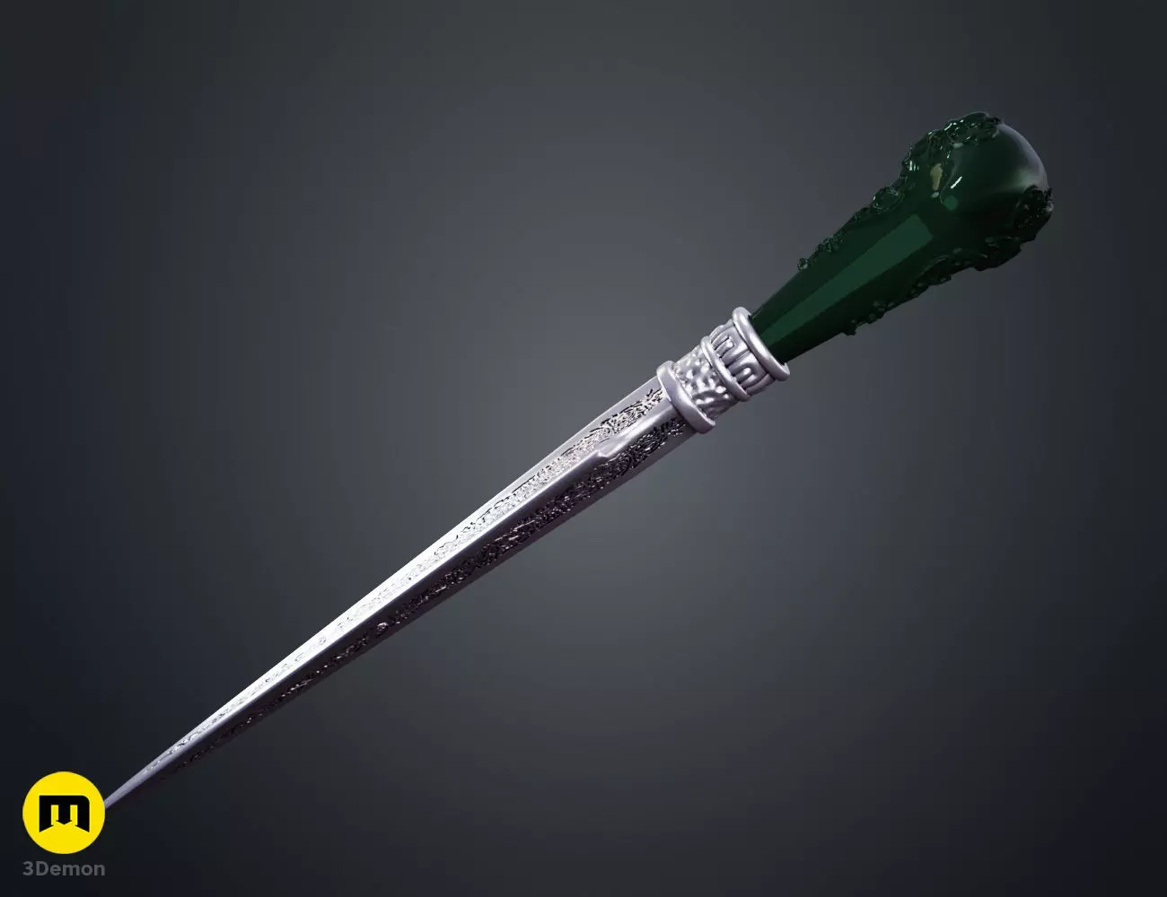 Bellatrix Lestrange Dagger - Harry Potter 3D print model_11