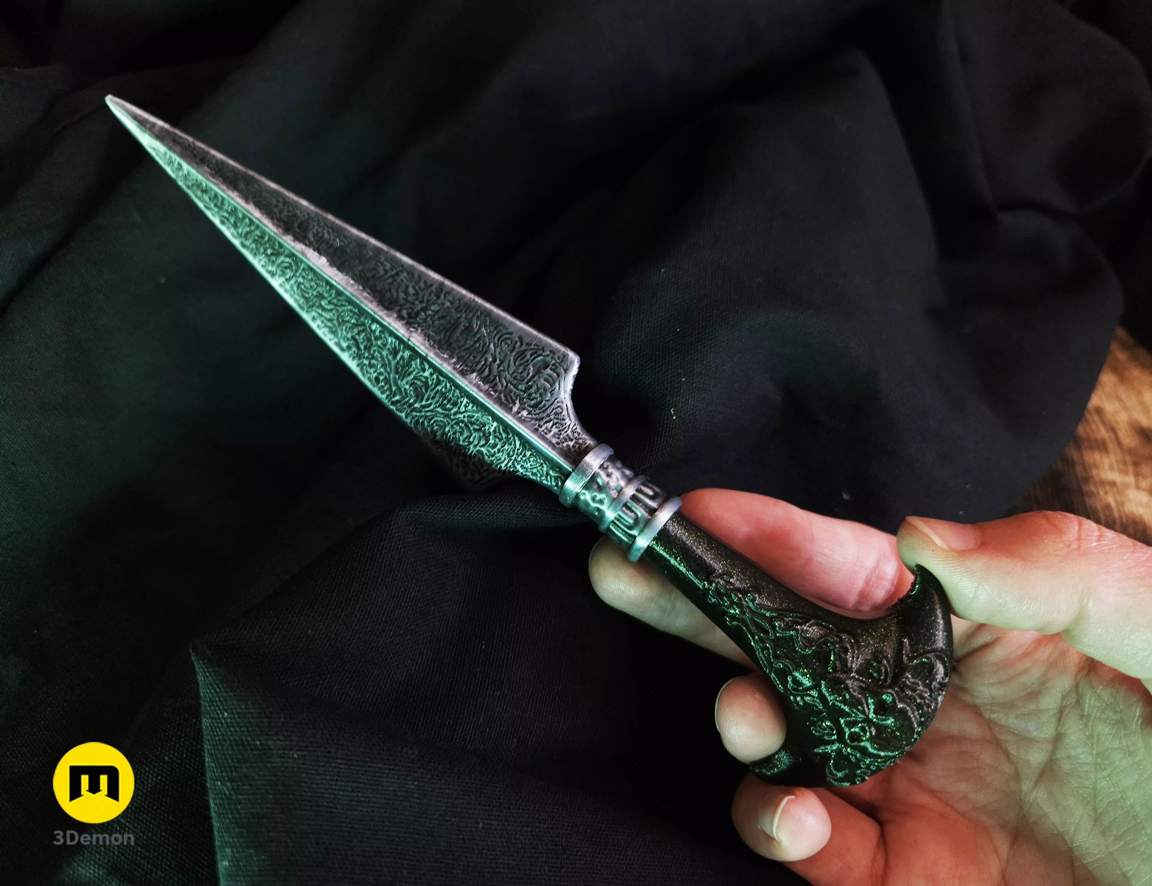 Bellatrix Lestrange Dagger - Harry Potter 3D print model_1