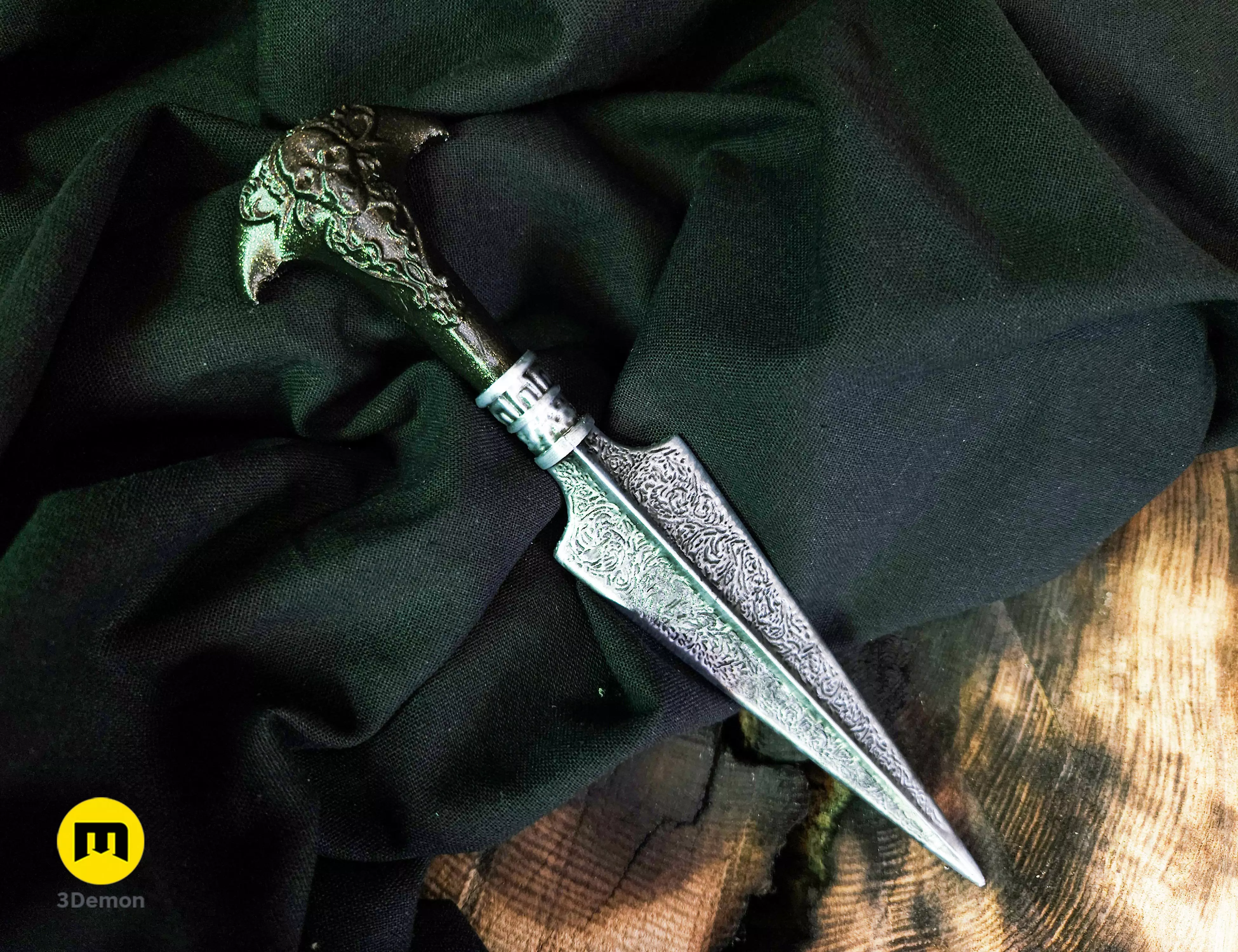 Bellatrix Lestrange Dagger - Harry Potter 3D print model_0
