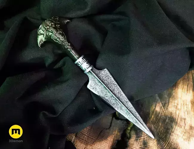 Bellatrix Lestrange Dagger - Harry Potter 3D print model