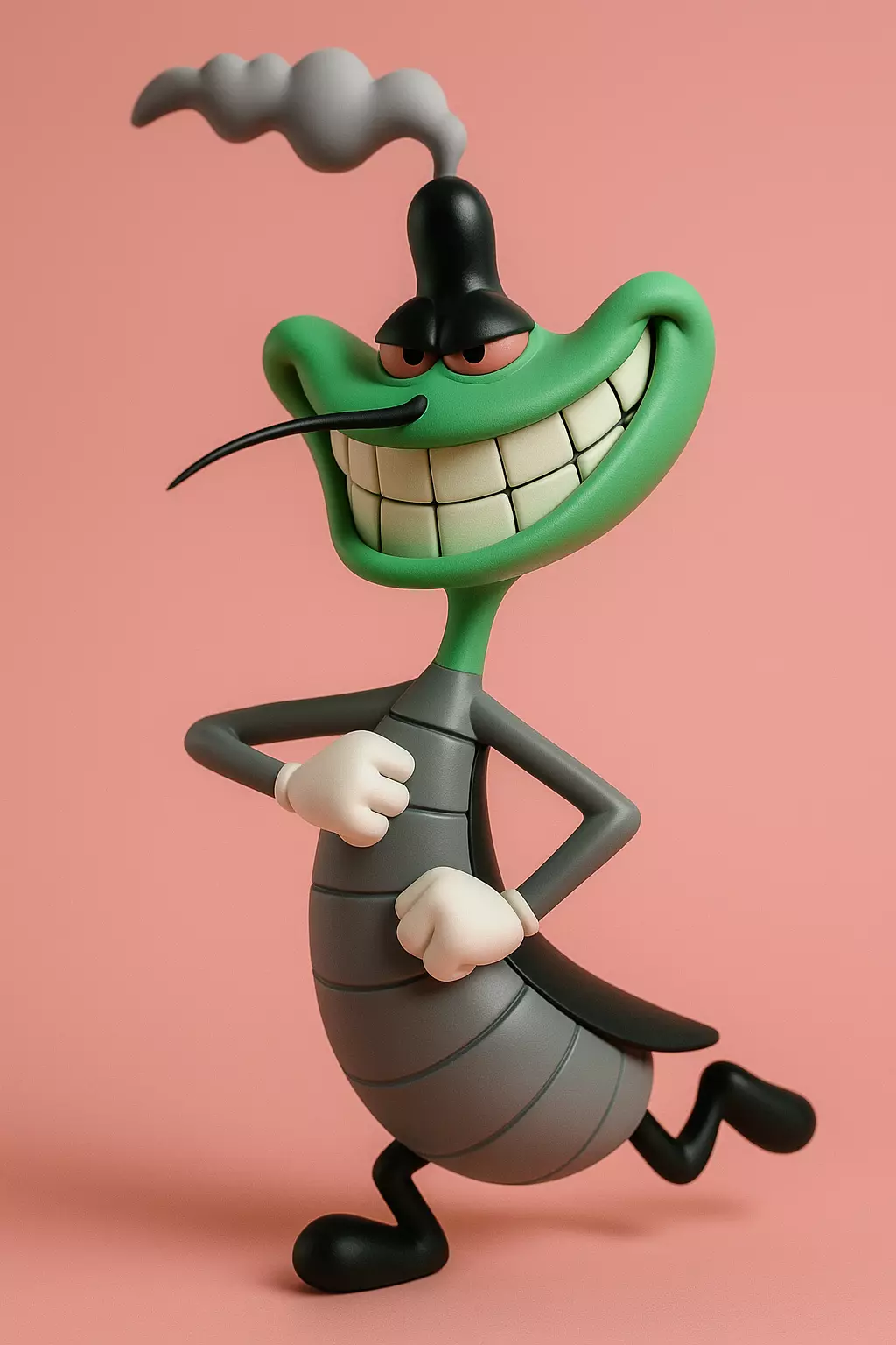 Marky - Oggy and the Cockroaches 3d Model 3D print model_1