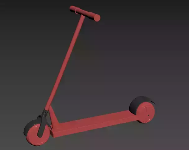 Electric Scooter 3D Model
