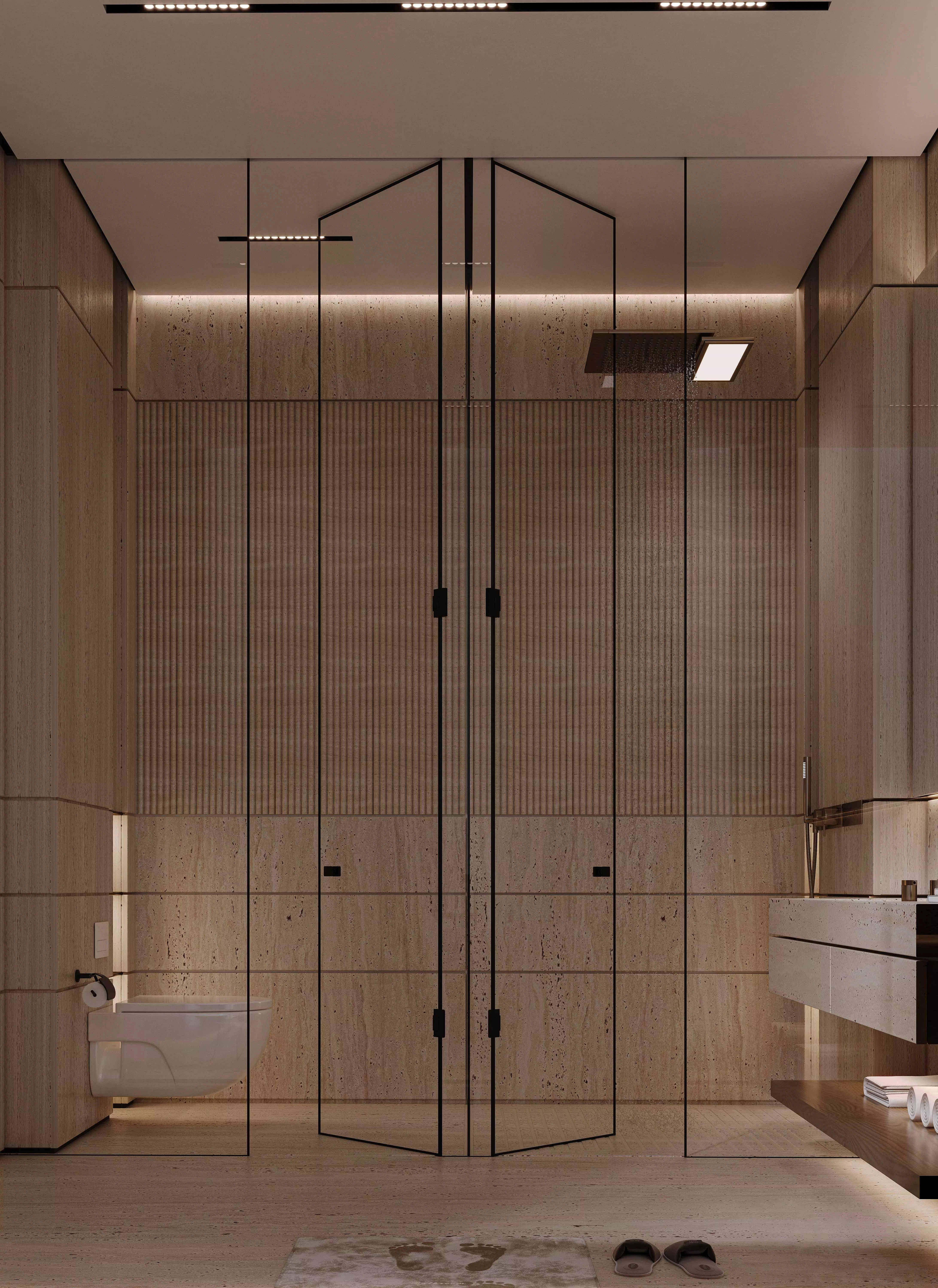 Modern Luxury Villa Bedroom Interior 3D Model MAX 3D model_15