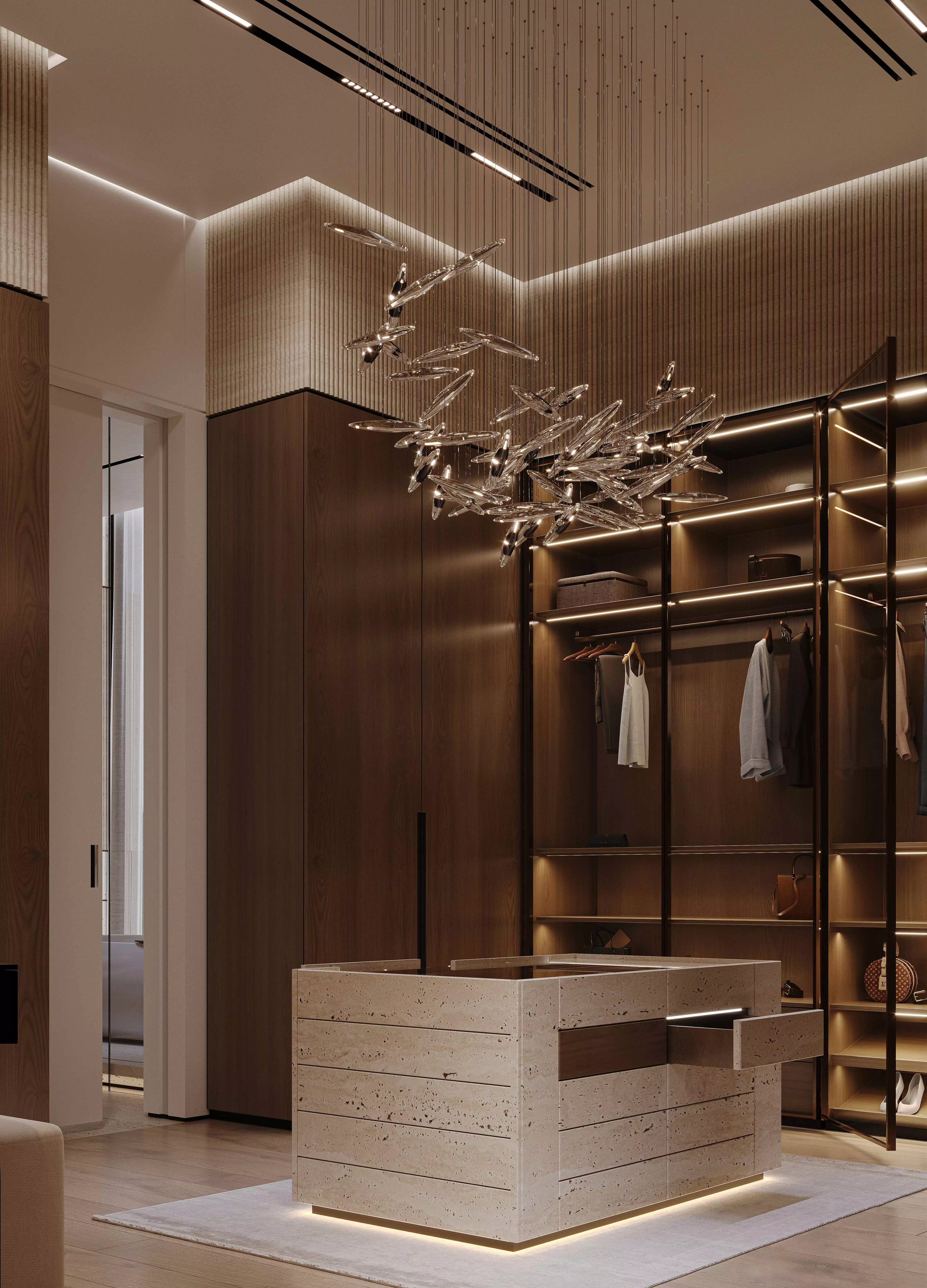 Modern Luxury Villa Bedroom Interior 3D Model MAX 3D model_14