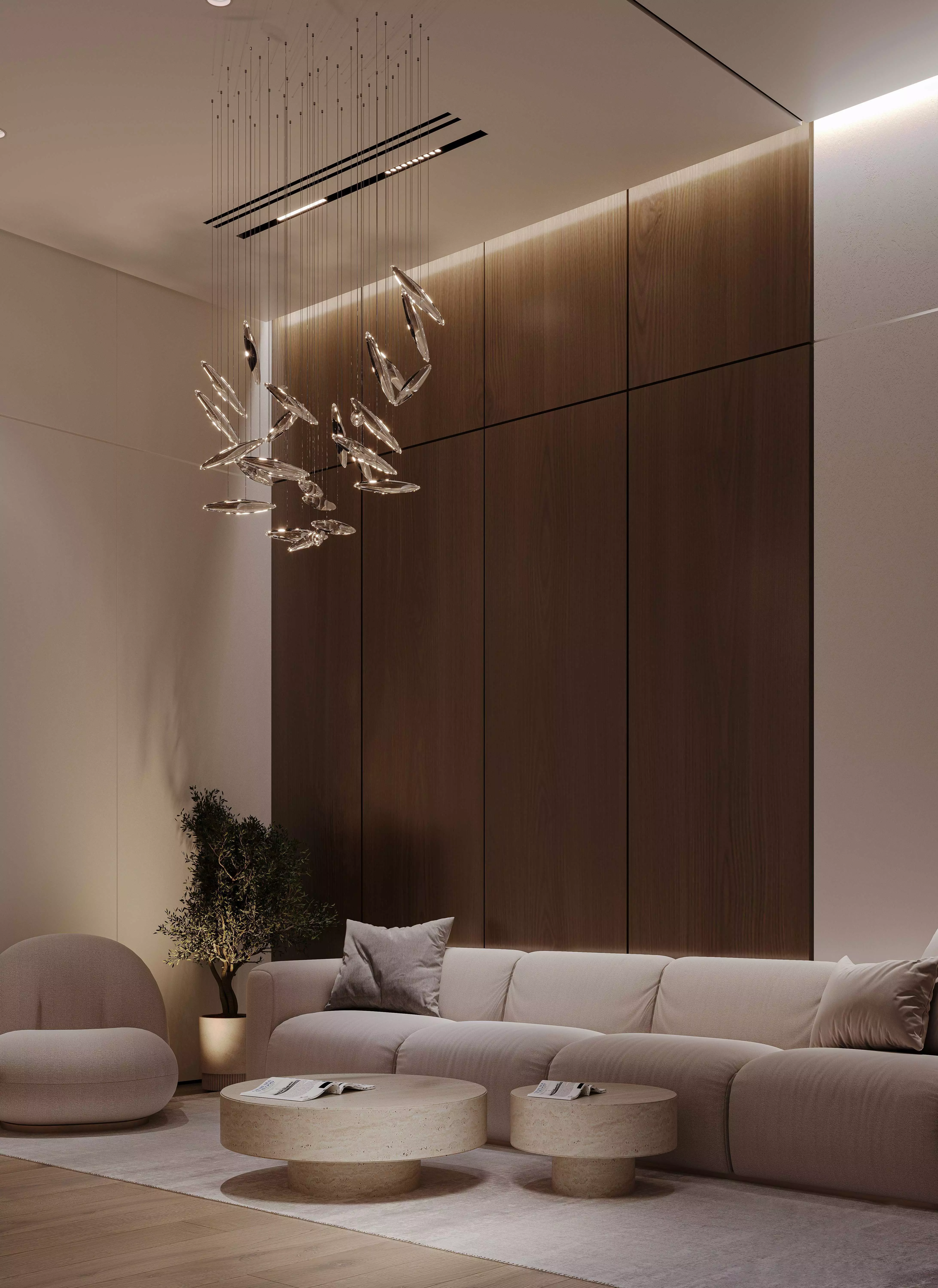 Modern Luxury Villa Bedroom Interior 3D Model MAX 3D model_12