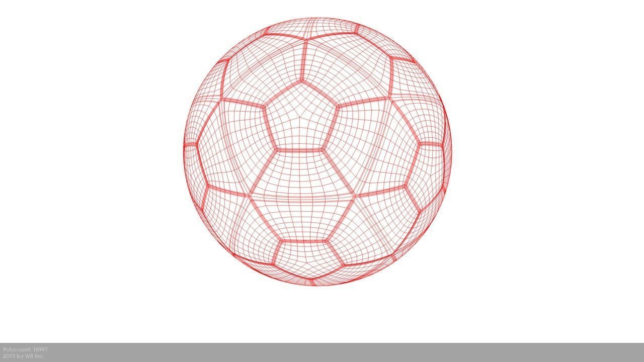 Nike ORDEM 4 Premier League Official match ball 3D model_7