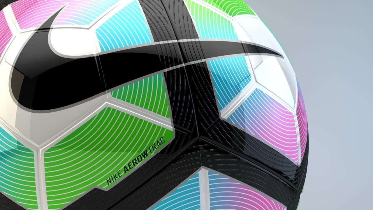 Nike ORDEM 4 Premier League Official match ball 3D model_4