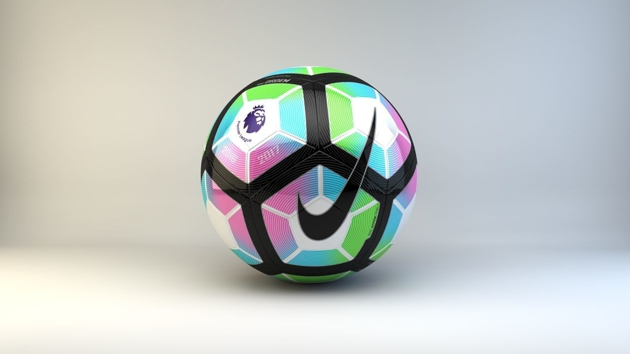 Nike ORDEM 4 Premier League Official match ball 3D model_1