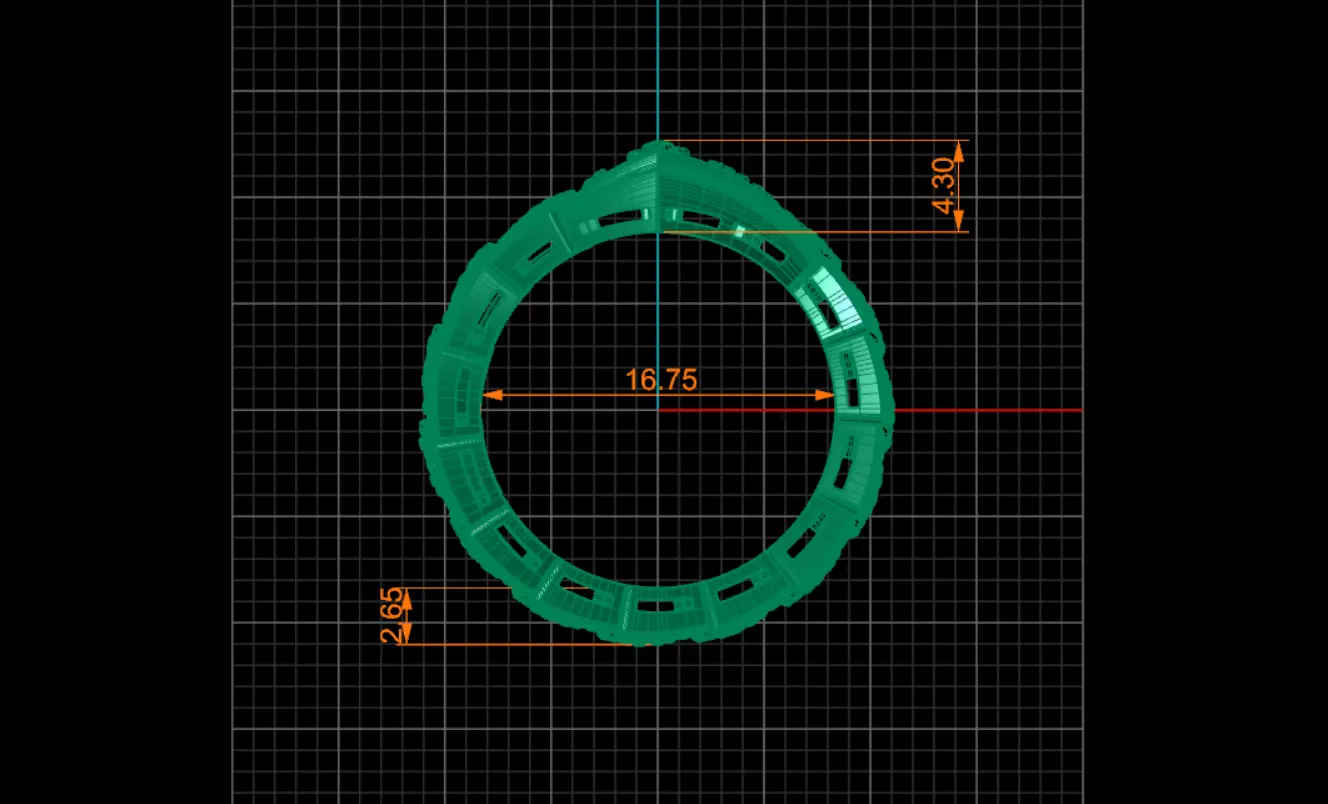 Bvlgari Ring 3D print model_6