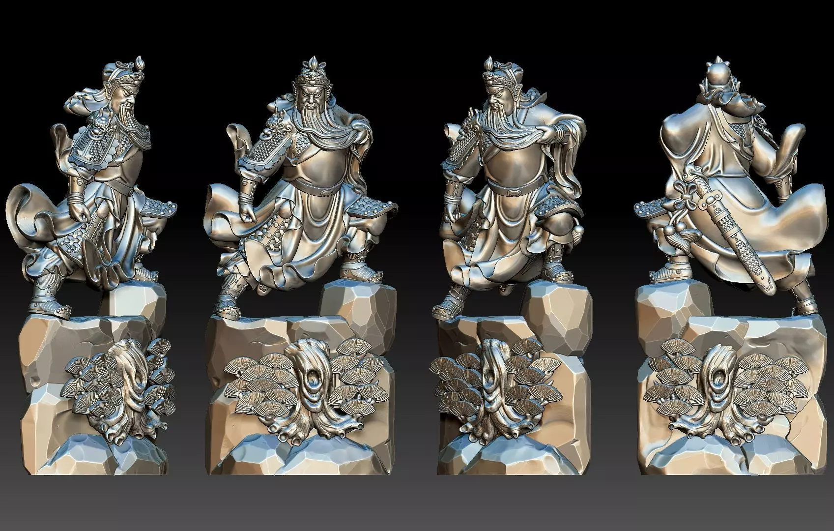 Guan Yu 3D print model