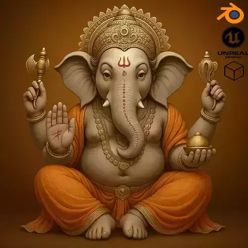 Lord Ganesh  3D print model