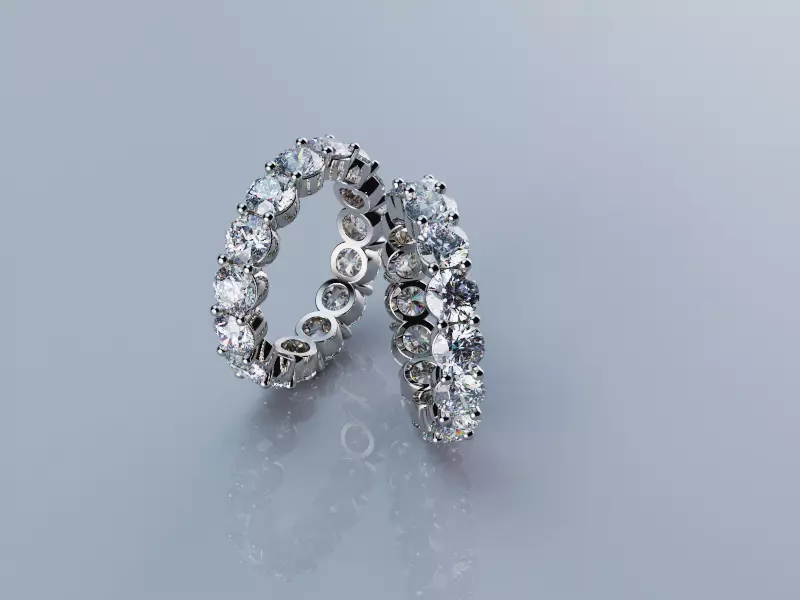 Eternity Rings Collection All Sizes 003 4mm 3D print model_1