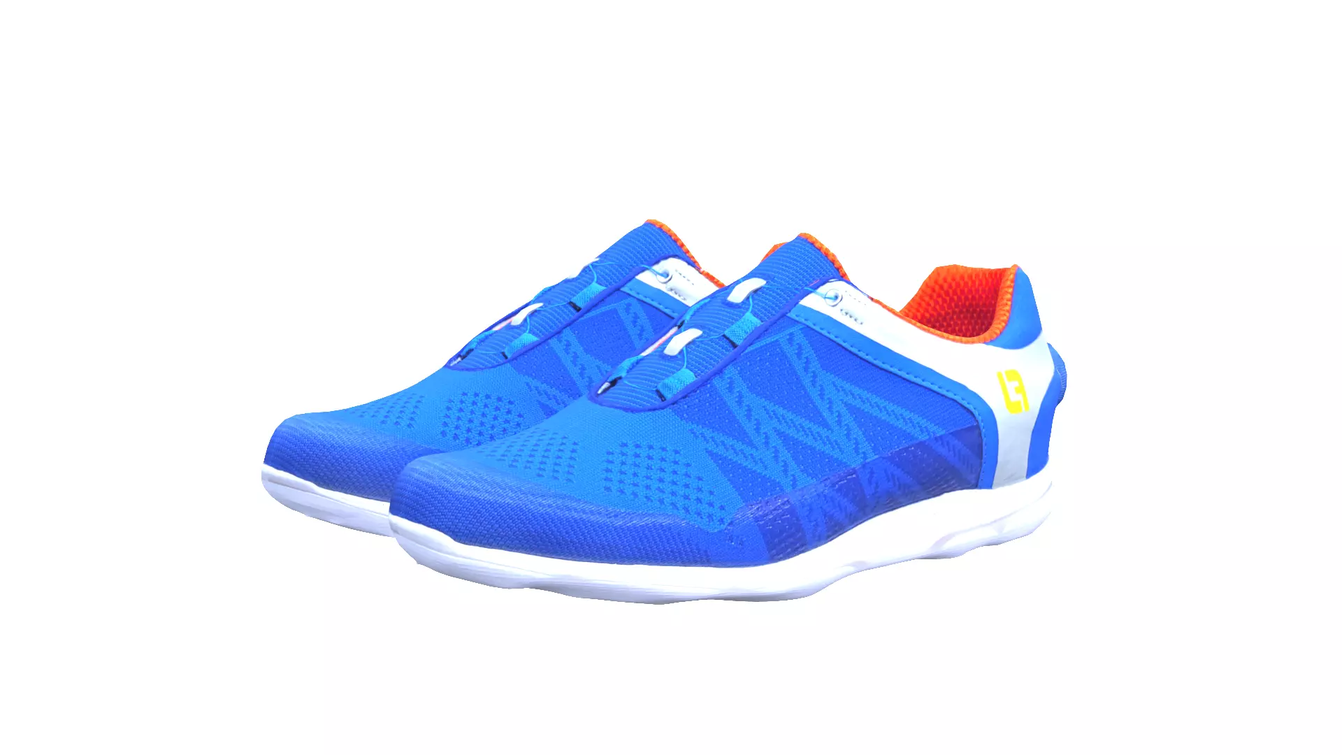 Realistic Sports Shoes 3D Model Low-poly 3D model_2