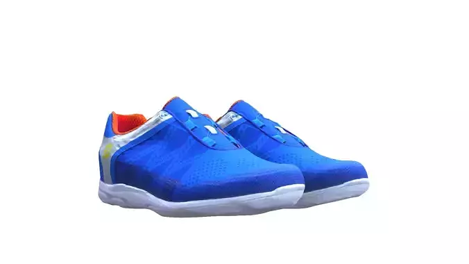 Realistic Sports Shoes 3D Model