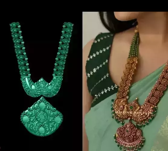 necklace Earring 3D print model