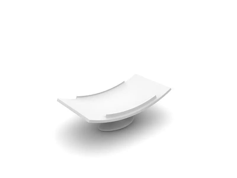 Modern Decorative Dishes 3D Model  Minimalist Tray   3D model_0