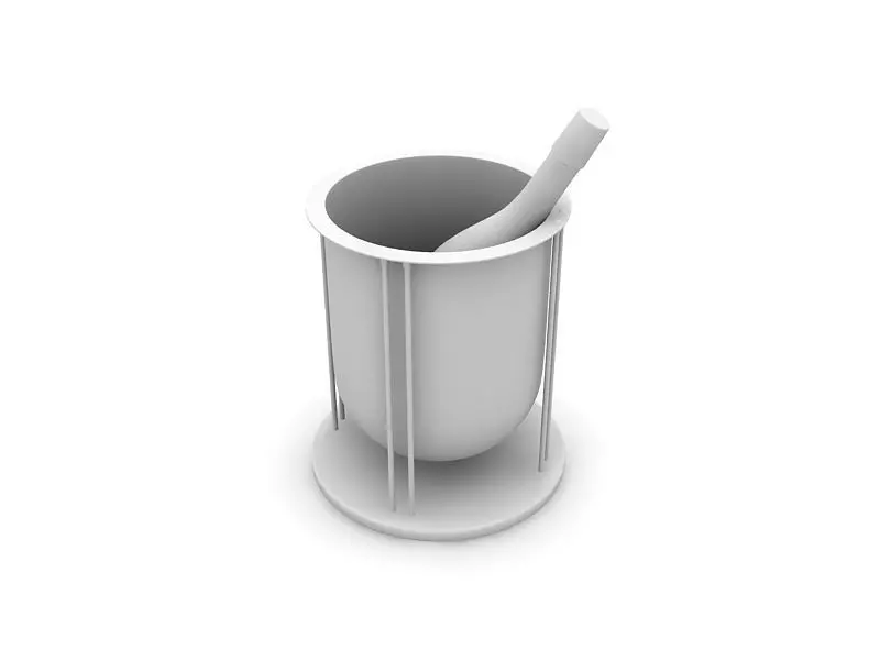 Modern Decorative Dishes 3D Model  Minimalist Tray   3D model_14